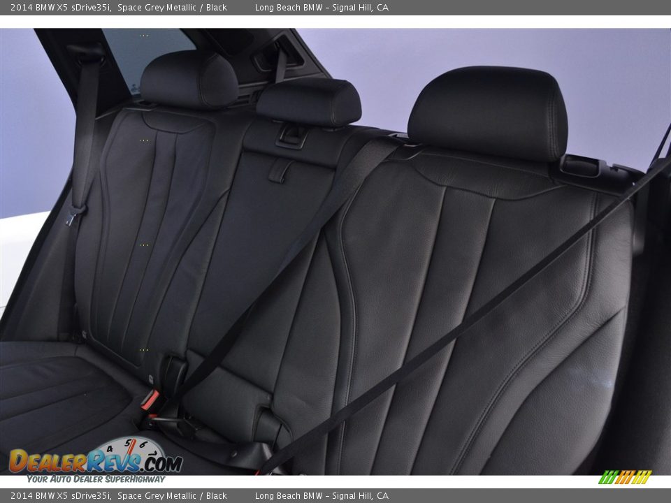 2014 BMW X5 sDrive35i Space Grey Metallic / Black Photo #14