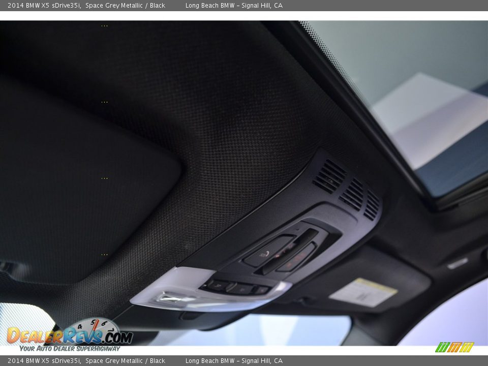 2014 BMW X5 sDrive35i Space Grey Metallic / Black Photo #24