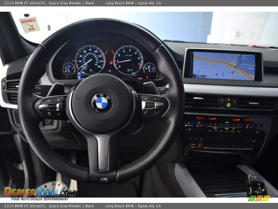2014 BMW X5 sDrive35i Space Grey Metallic / Black Photo #29