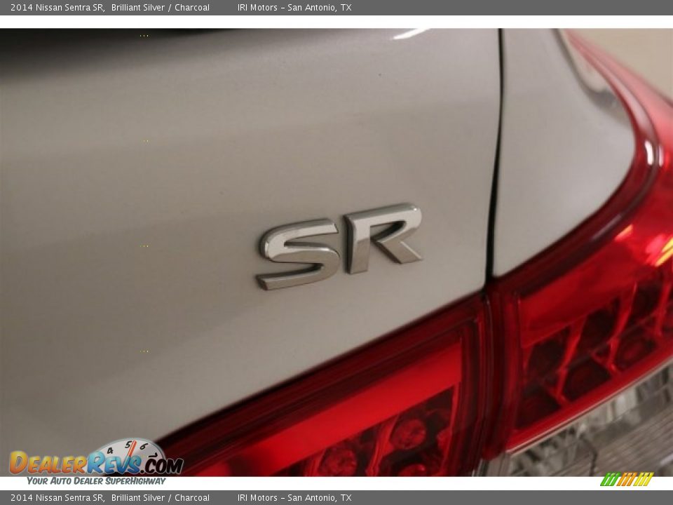 2014 Nissan Sentra SR Brilliant Silver / Charcoal Photo #6