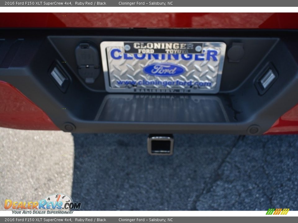 2016 Ford F150 XLT SuperCrew 4x4 Ruby Red / Black Photo #5