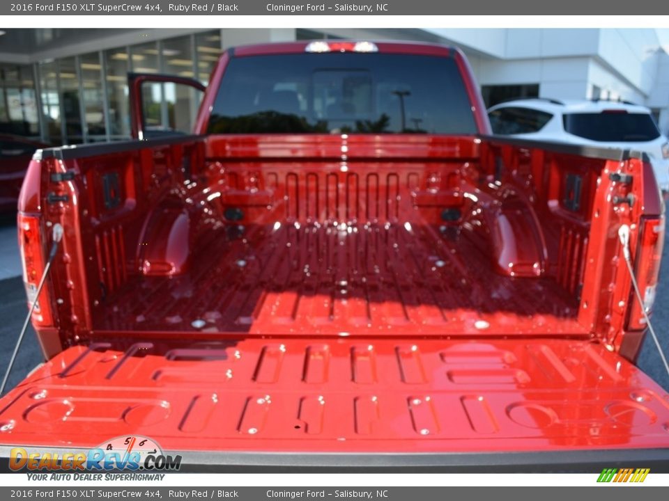 2016 Ford F150 XLT SuperCrew 4x4 Ruby Red / Black Photo #6