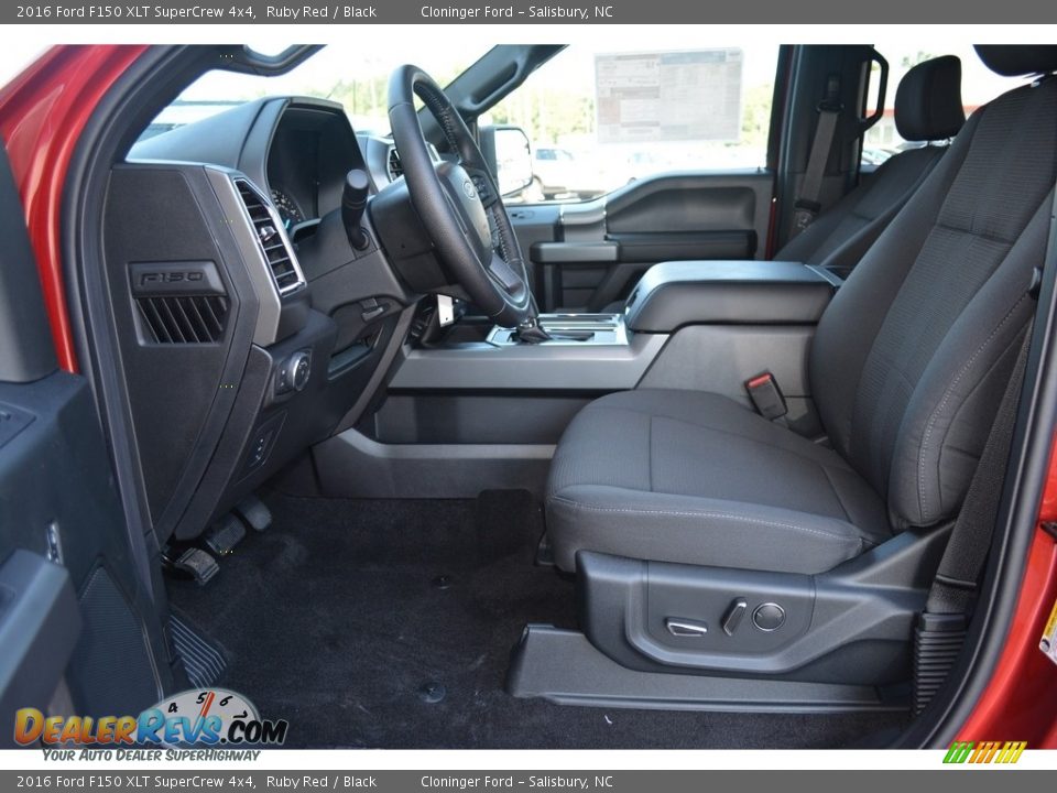 2016 Ford F150 XLT SuperCrew 4x4 Ruby Red / Black Photo #8