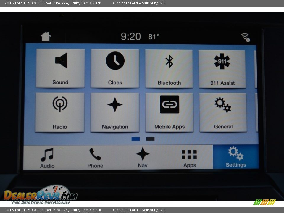 2016 Ford F150 XLT SuperCrew 4x4 Ruby Red / Black Photo #12