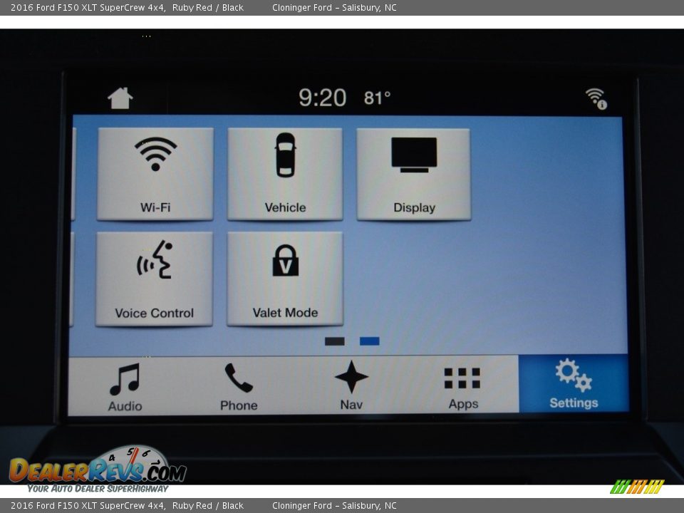 2016 Ford F150 XLT SuperCrew 4x4 Ruby Red / Black Photo #13