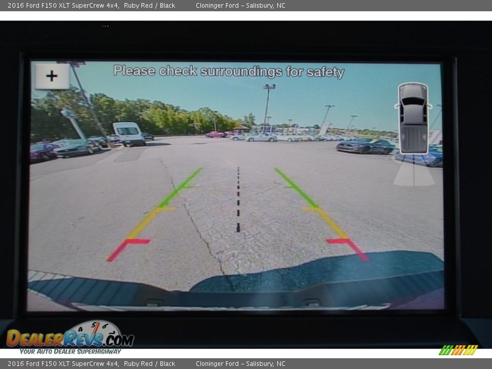 2016 Ford F150 XLT SuperCrew 4x4 Ruby Red / Black Photo #15