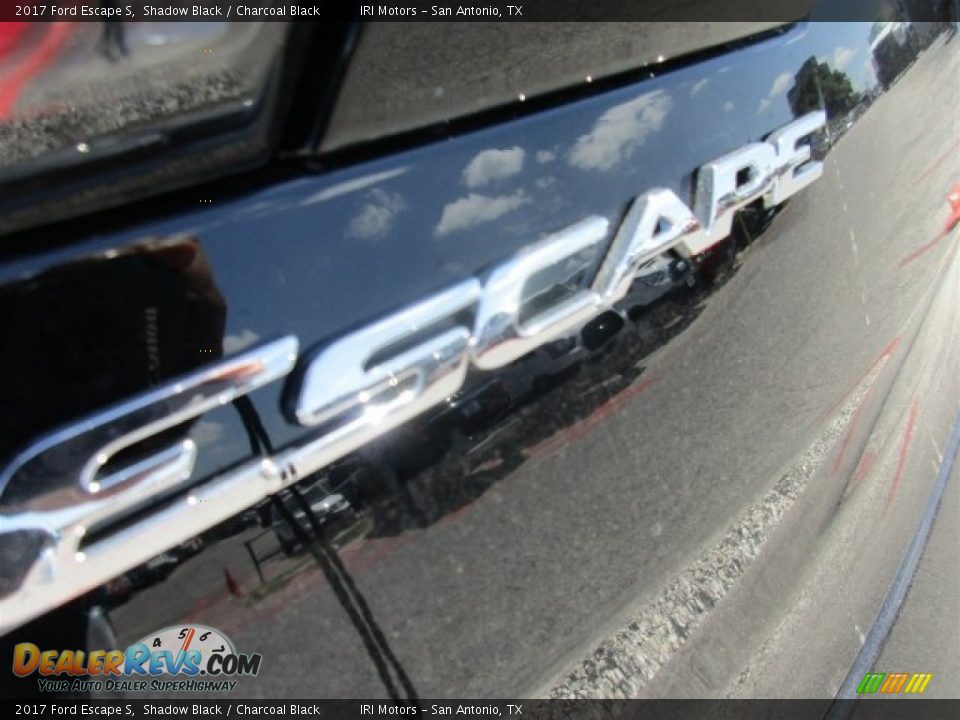 2017 Ford Escape S Shadow Black / Charcoal Black Photo #5