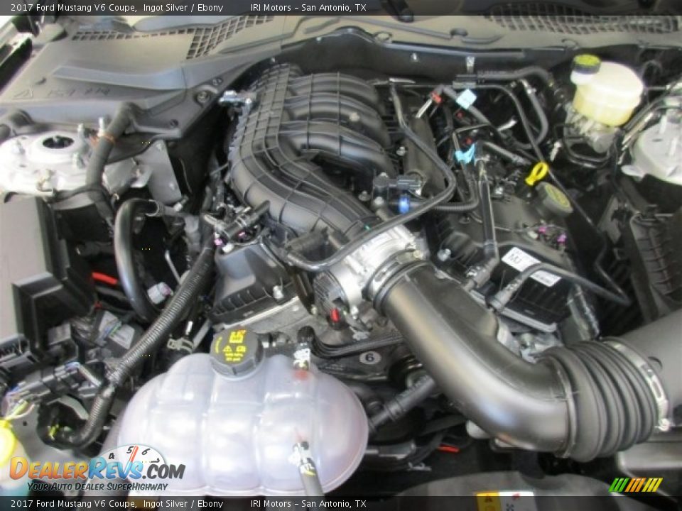 2017 Ford Mustang V6 Coupe 3.7 liter DOHC 24-Valve Ti-VCT V6 Engine Photo #13
