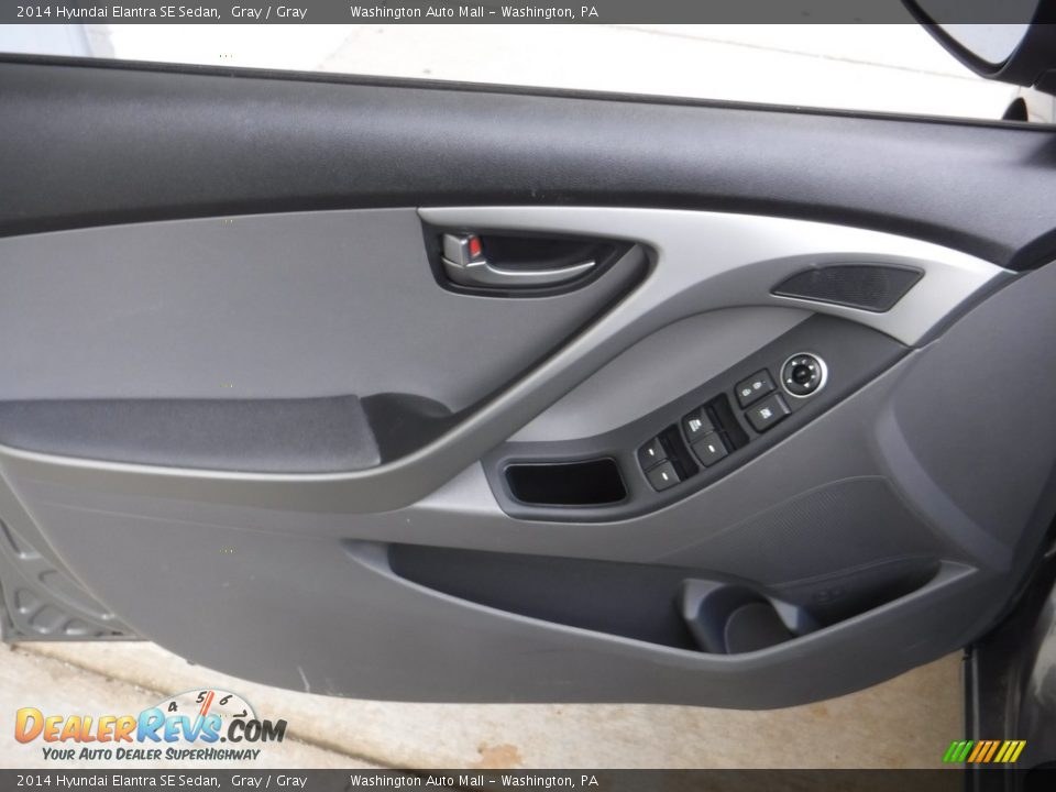 2014 Hyundai Elantra SE Sedan Gray / Gray Photo #9