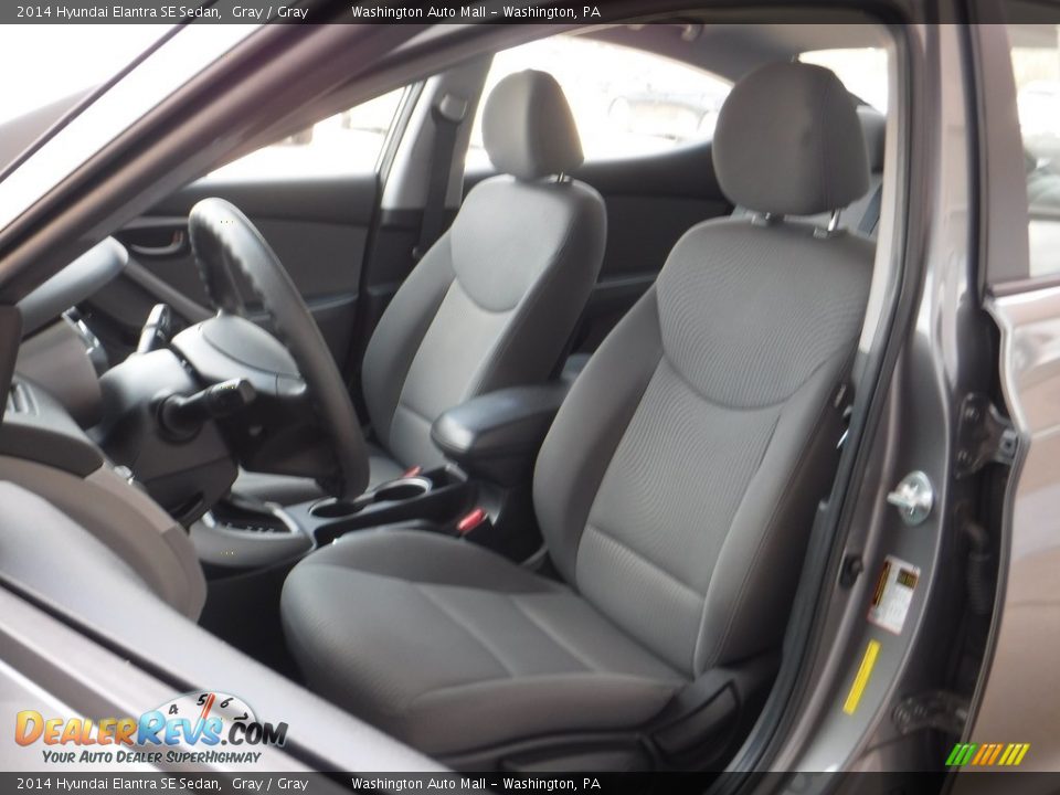 2014 Hyundai Elantra SE Sedan Gray / Gray Photo #11