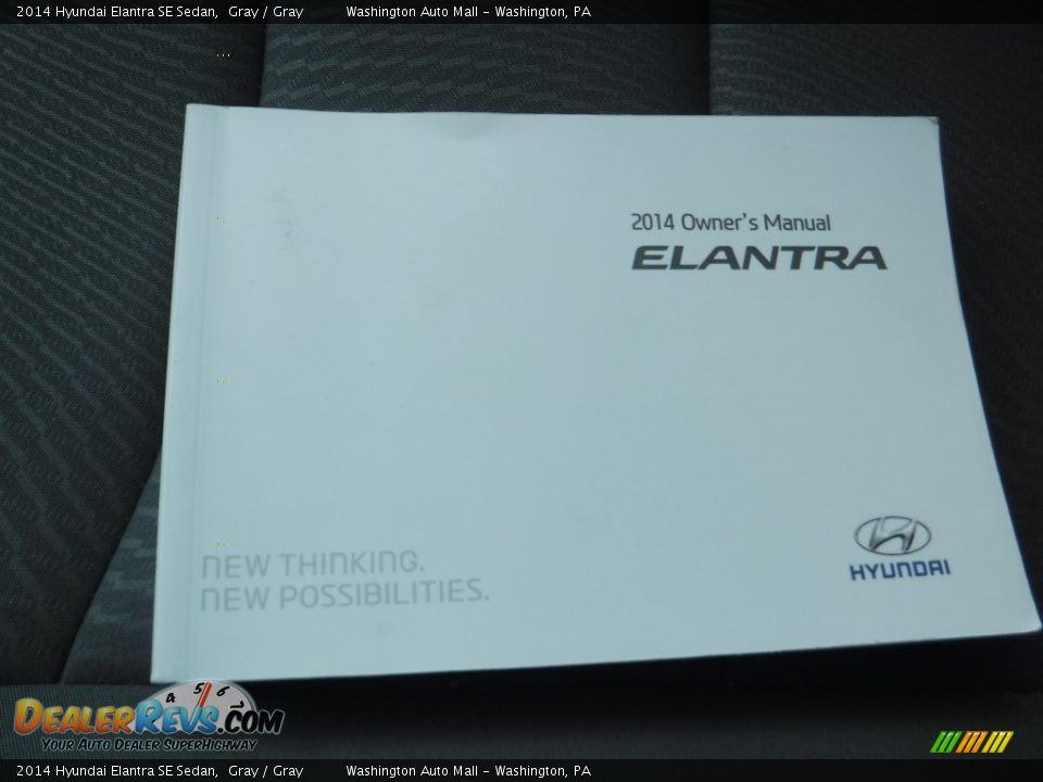 2014 Hyundai Elantra SE Sedan Gray / Gray Photo #18