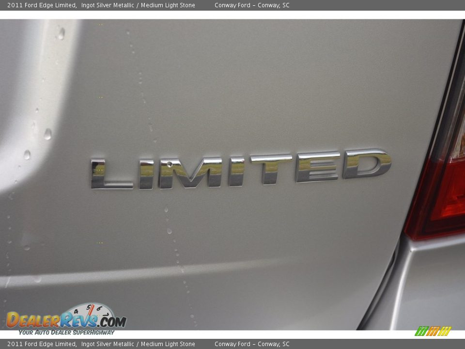 2011 Ford Edge Limited Ingot Silver Metallic / Medium Light Stone Photo #5