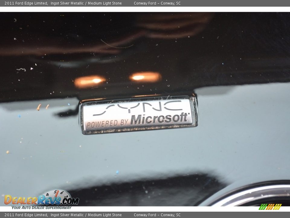 2011 Ford Edge Limited Ingot Silver Metallic / Medium Light Stone Photo #36
