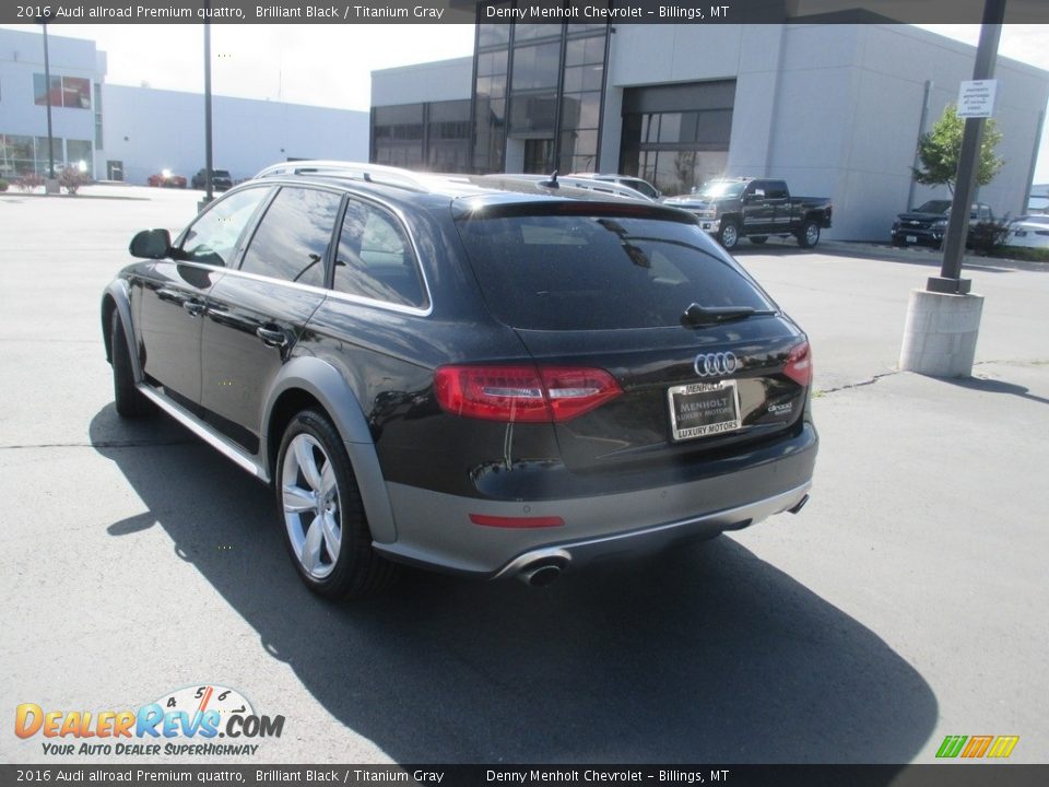 2016 Audi allroad Premium quattro Brilliant Black / Titanium Gray Photo #5