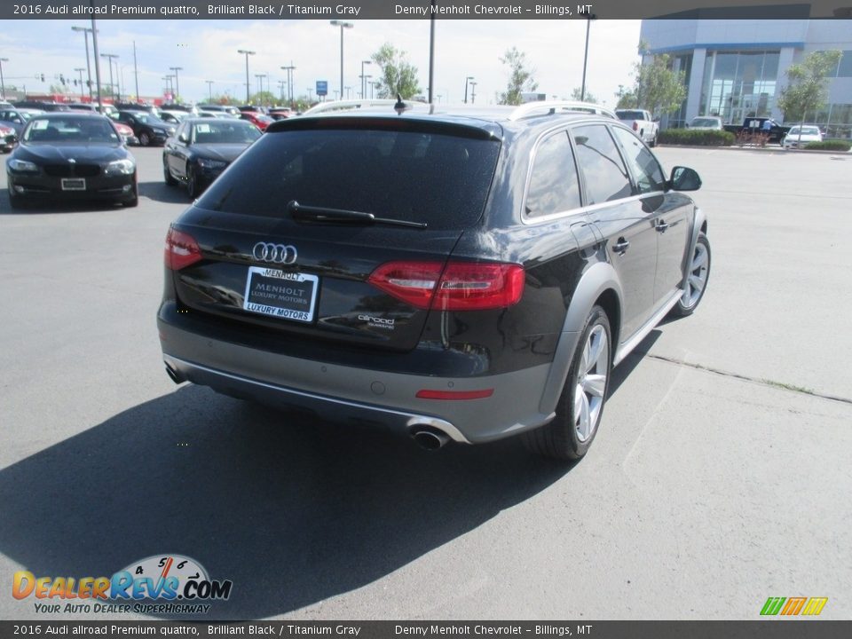 2016 Audi allroad Premium quattro Brilliant Black / Titanium Gray Photo #7