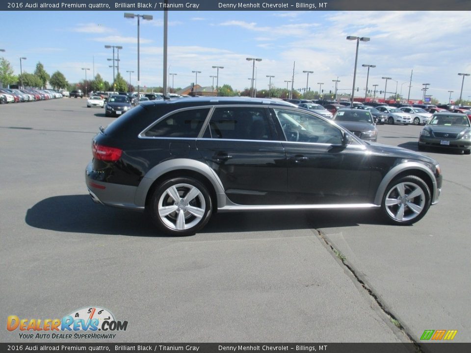 2016 Audi allroad Premium quattro Brilliant Black / Titanium Gray Photo #8