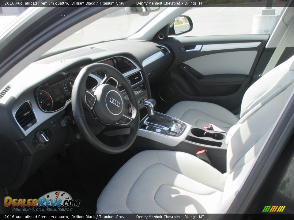 2016 Audi allroad Premium quattro Brilliant Black / Titanium Gray Photo #9