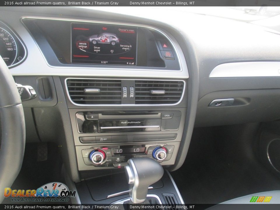 2016 Audi allroad Premium quattro Brilliant Black / Titanium Gray Photo #11