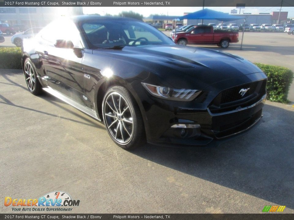 2017 Ford Mustang GT Coupe Shadow Black / Ebony Photo #1