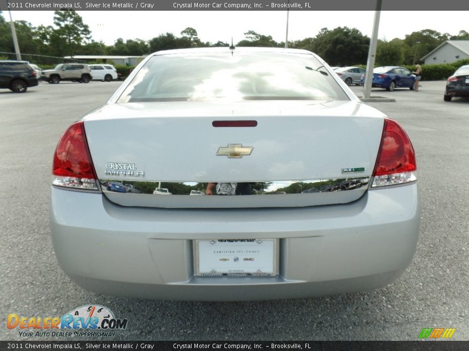 2011 Chevrolet Impala LS Silver Ice Metallic / Gray Photo #7