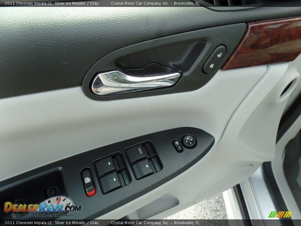 2011 Chevrolet Impala LS Silver Ice Metallic / Gray Photo #17