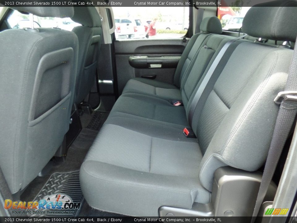 2013 Chevrolet Silverado 1500 LT Crew Cab 4x4 Black / Ebony Photo #5