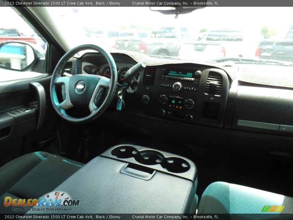 2013 Chevrolet Silverado 1500 LT Crew Cab 4x4 Black / Ebony Photo #11
