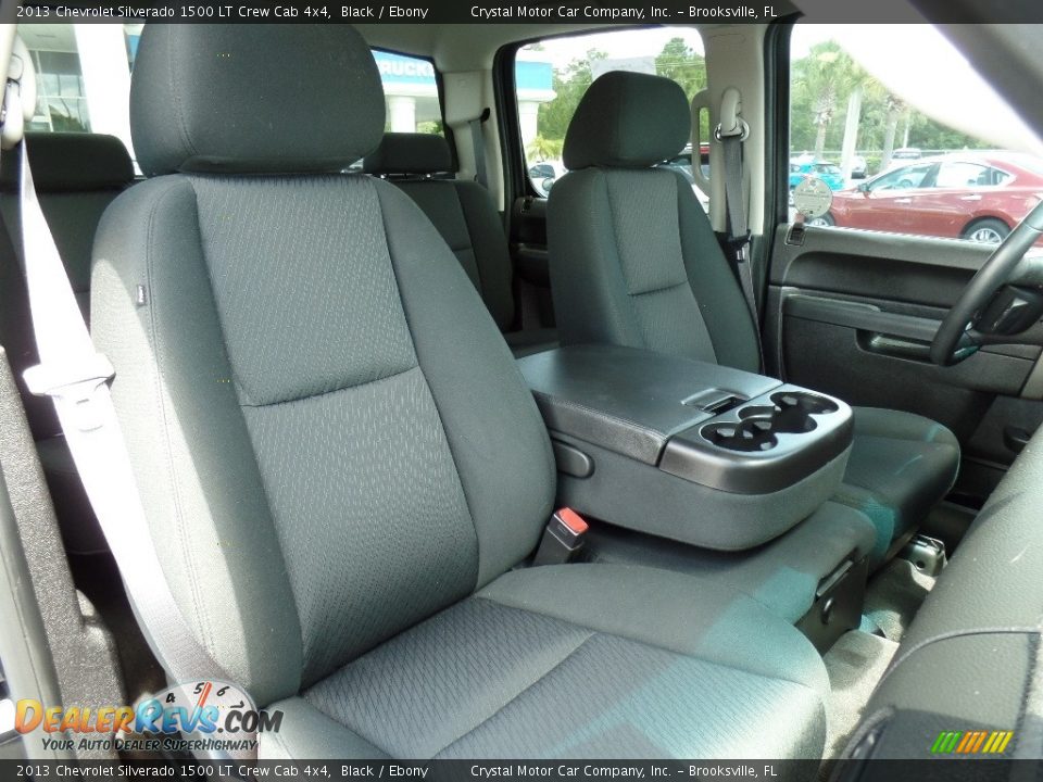 2013 Chevrolet Silverado 1500 LT Crew Cab 4x4 Black / Ebony Photo #12