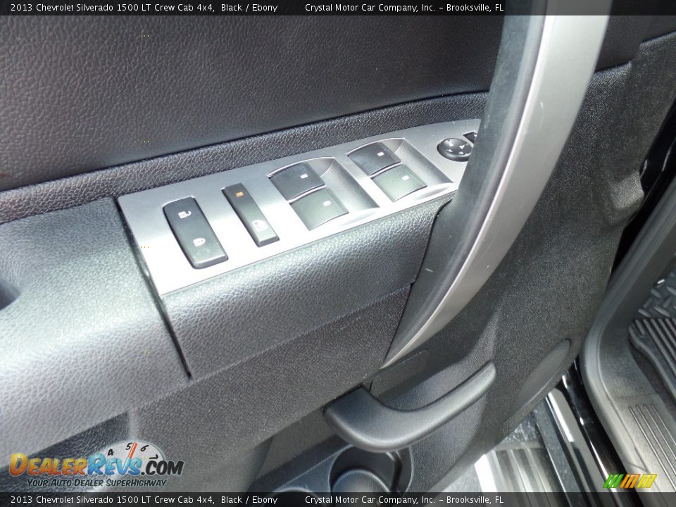2013 Chevrolet Silverado 1500 LT Crew Cab 4x4 Black / Ebony Photo #17
