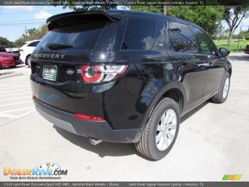 2016 Land Rover Discovery Sport HSE 4WD Santorini Black Metallic / Ebony Photo #8