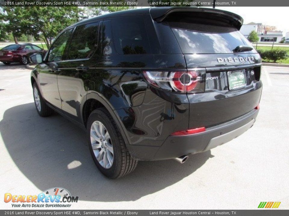 2016 Land Rover Discovery Sport HSE 4WD Santorini Black Metallic / Ebony Photo #10