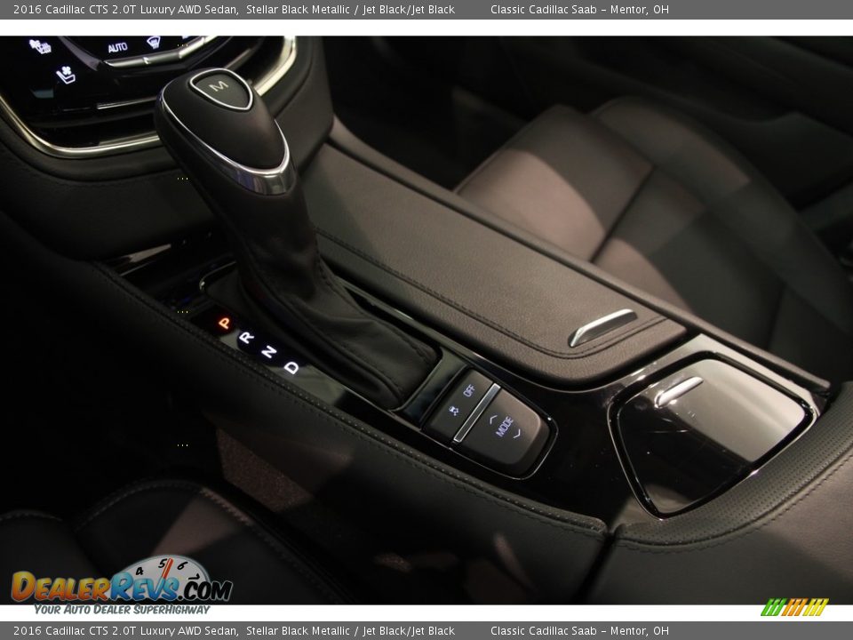 2016 Cadillac CTS 2.0T Luxury AWD Sedan Stellar Black Metallic / Jet Black/Jet Black Photo #11