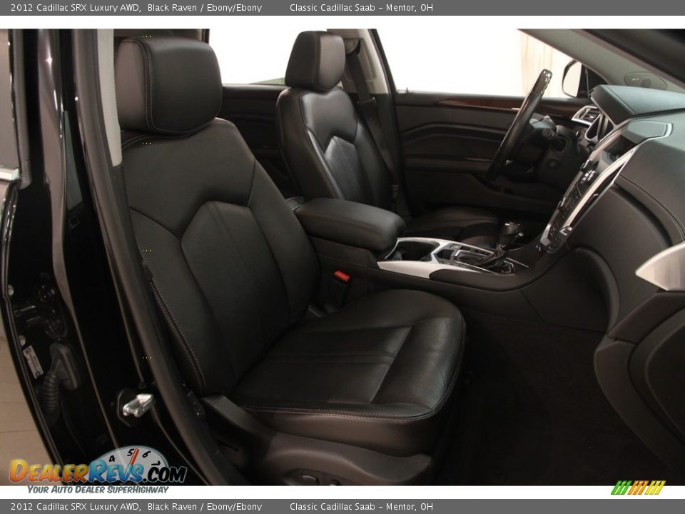 2012 Cadillac SRX Luxury AWD Black Raven / Ebony/Ebony Photo #10