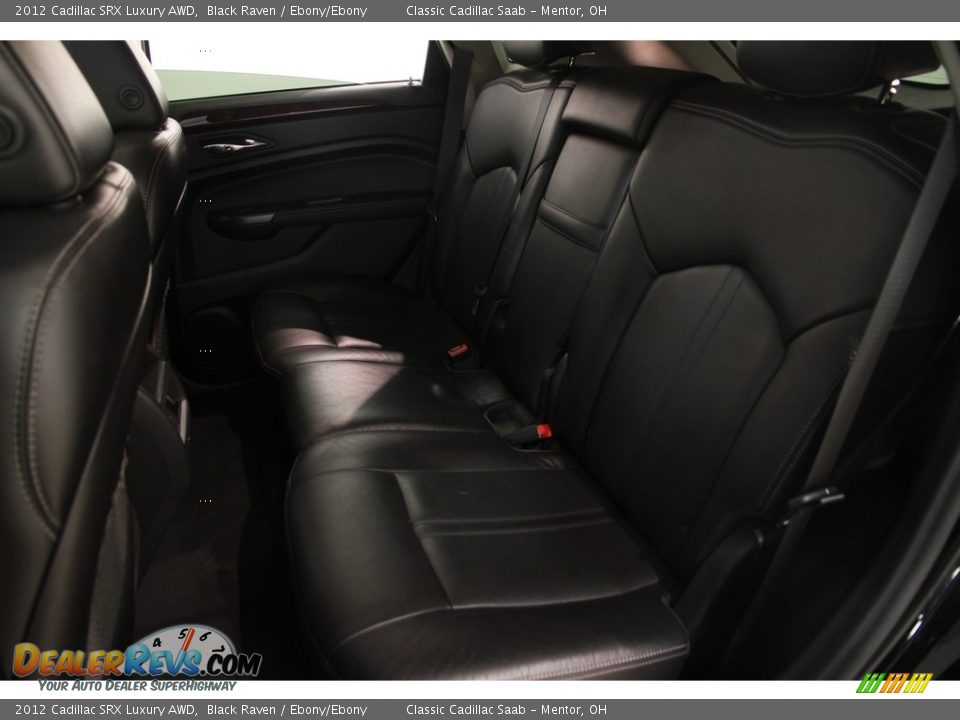 2012 Cadillac SRX Luxury AWD Black Raven / Ebony/Ebony Photo #12