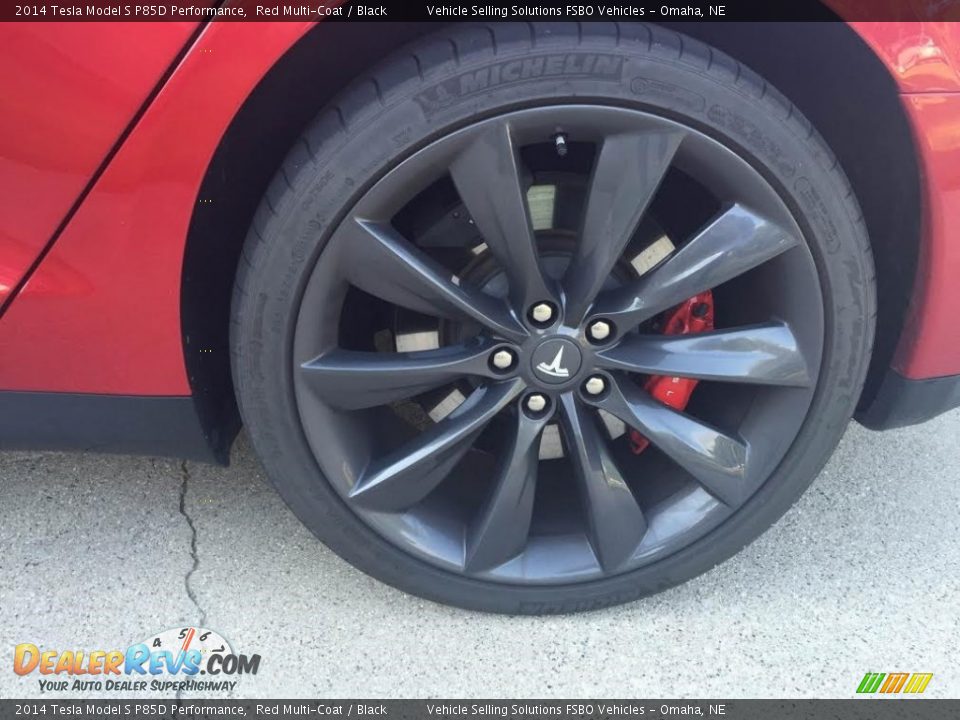 2014 Tesla Model S P85D Performance Wheel Photo #15