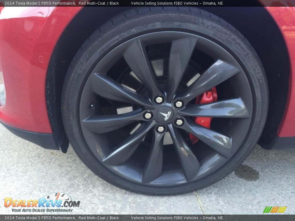 2014 Tesla Model S P85D Performance Wheel Photo #17