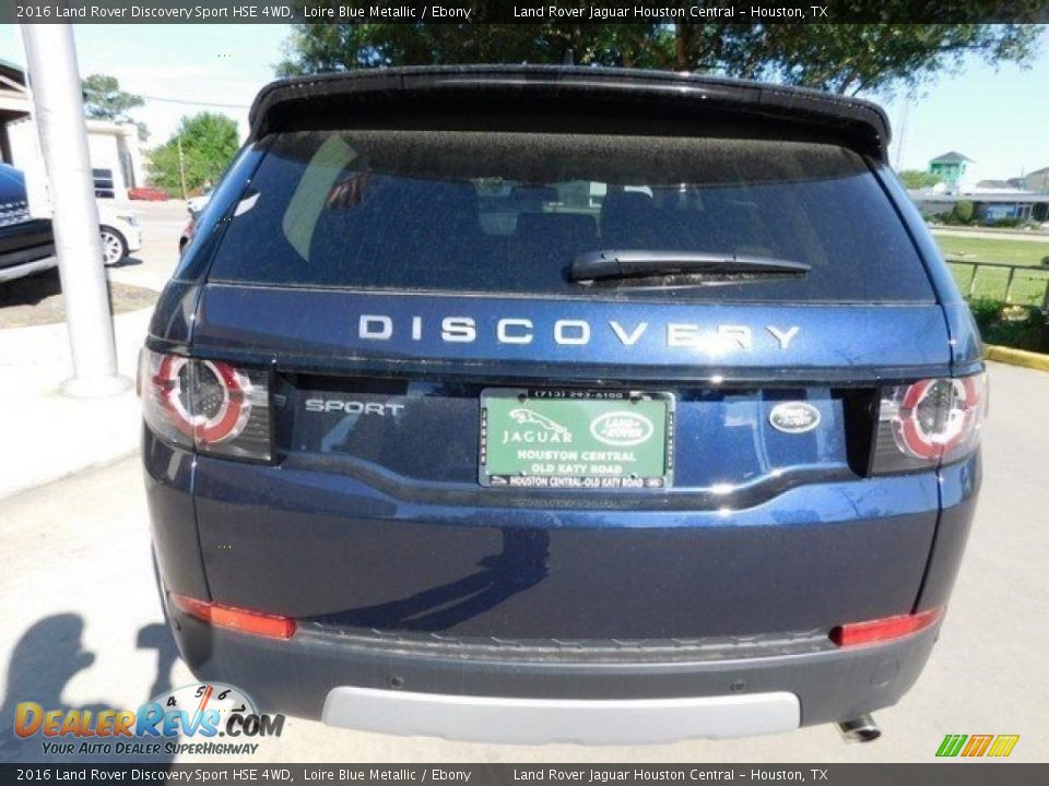 2016 Land Rover Discovery Sport HSE 4WD Loire Blue Metallic / Ebony Photo #9