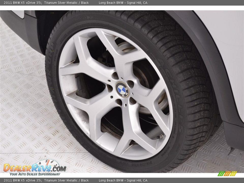2011 BMW X5 xDrive 35i Titanium Silver Metallic / Black Photo #10