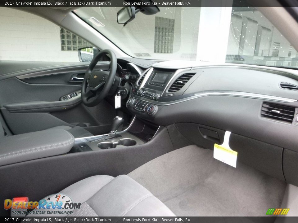 Jet Black/Dark Titanium Interior - 2017 Chevrolet Impala LS Photo #2