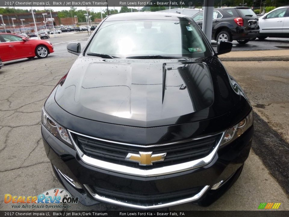 2017 Chevrolet Impala LS Black / Jet Black/Dark Titanium Photo #9
