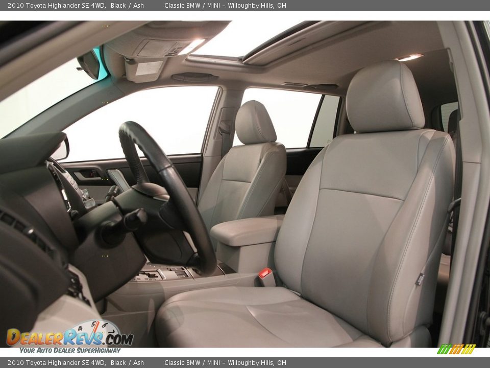2010 Toyota Highlander SE 4WD Black / Ash Photo #7