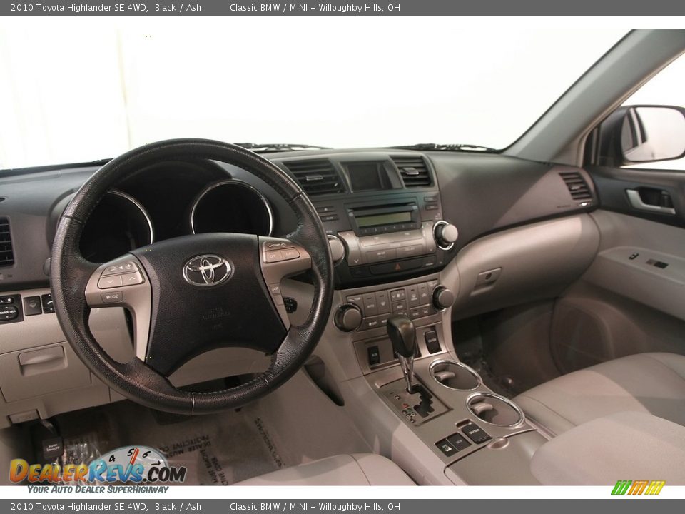 2010 Toyota Highlander SE 4WD Black / Ash Photo #8