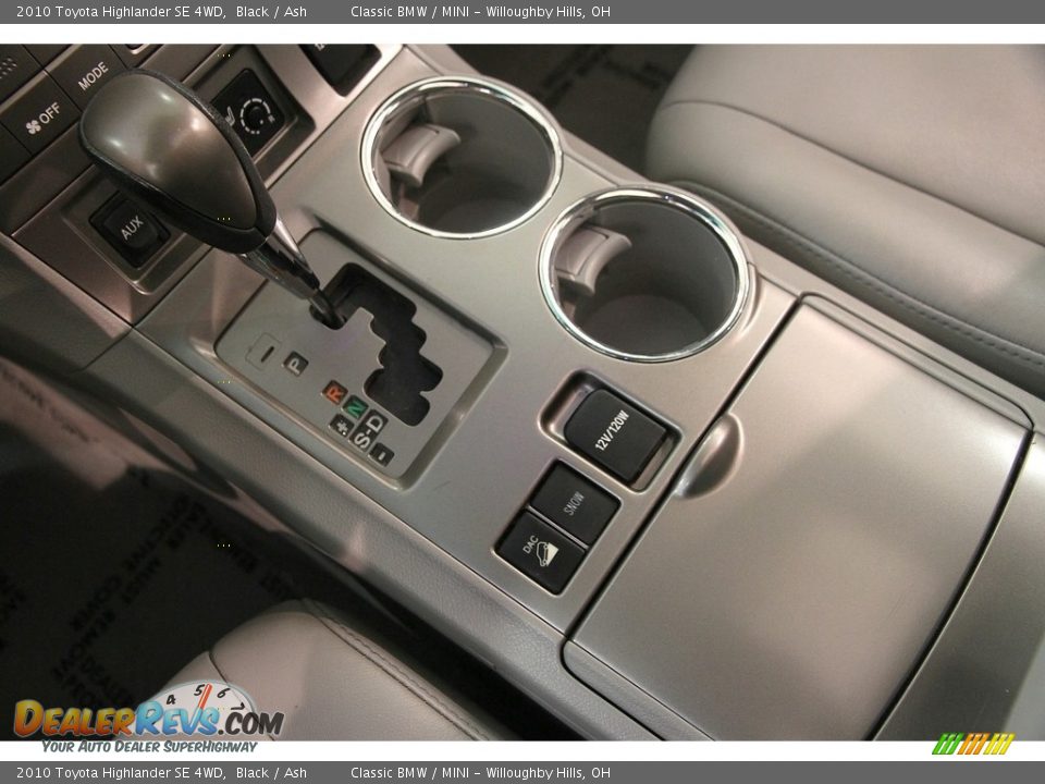 2010 Toyota Highlander SE 4WD Black / Ash Photo #14