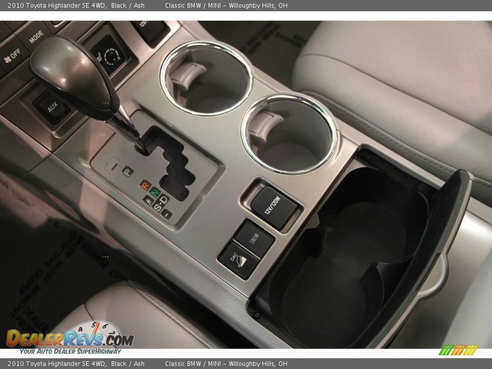 2010 Toyota Highlander SE 4WD Black / Ash Photo #15