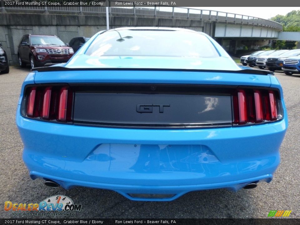 2017 Ford Mustang GT Coupe Grabber Blue / Ebony Photo #3