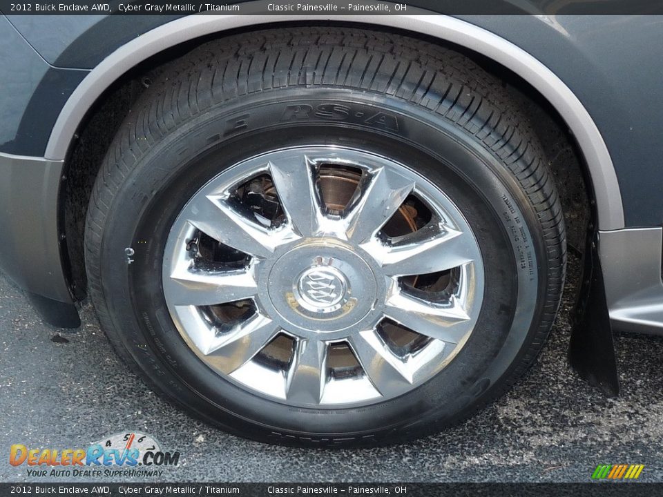 2012 Buick Enclave AWD Cyber Gray Metallic / Titanium Photo #5