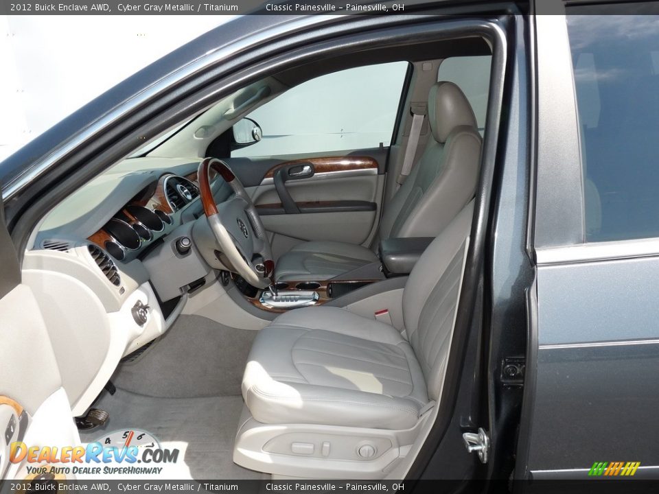 2012 Buick Enclave AWD Cyber Gray Metallic / Titanium Photo #8