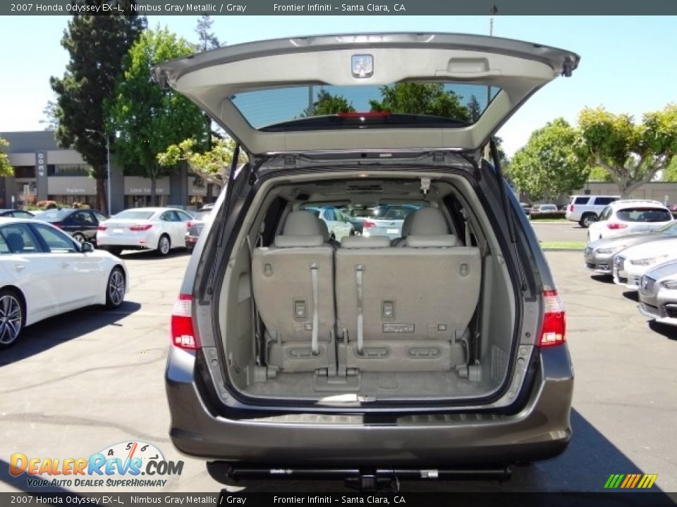 2007 Honda Odyssey EX-L Nimbus Gray Metallic / Gray Photo #10
