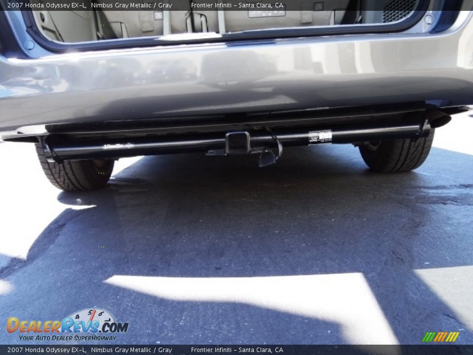 2007 Honda Odyssey EX-L Nimbus Gray Metallic / Gray Photo #11