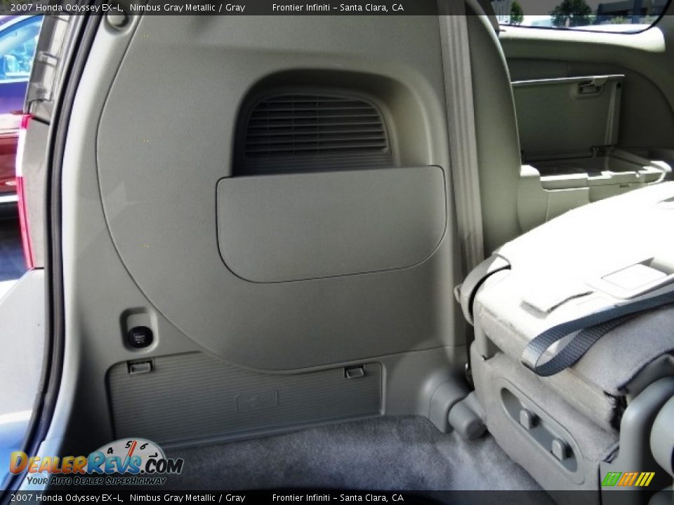 2007 Honda Odyssey EX-L Nimbus Gray Metallic / Gray Photo #13